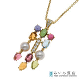 仕上げ済 BVLGARI ブルガリ ネックレス アレグラ 750 マルチ D 約18.7g ジュエリー mo219