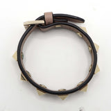 VALENTINO ヴァレンティノ ブレスレット ロックスタッズ ベージュ アクセサリー 袋 H21277