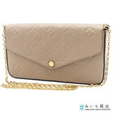 LOUIS VUITTON ルイヴィトン M68697 ポシェットフェリシー アンプラント トゥルトレール チェーンショルダー 付属品有 H18895