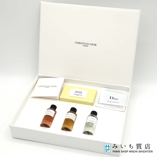 未使用 Christian Dior ディオール 香水 3本 石鹸 セット ノベルティ ギフトセット 非売品 22k111-4