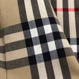 BURBERRY バーバリー スカート フレアスカート ボトムス ノバチェック ブラウン レディース ok360-7
