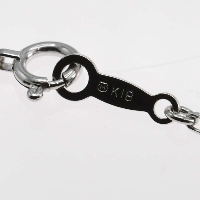 仕上済 MIKIMOTO ミキモト ネックレス パール オニキス K18 D0.84 17.7g ジュエリー 箱有 H17687