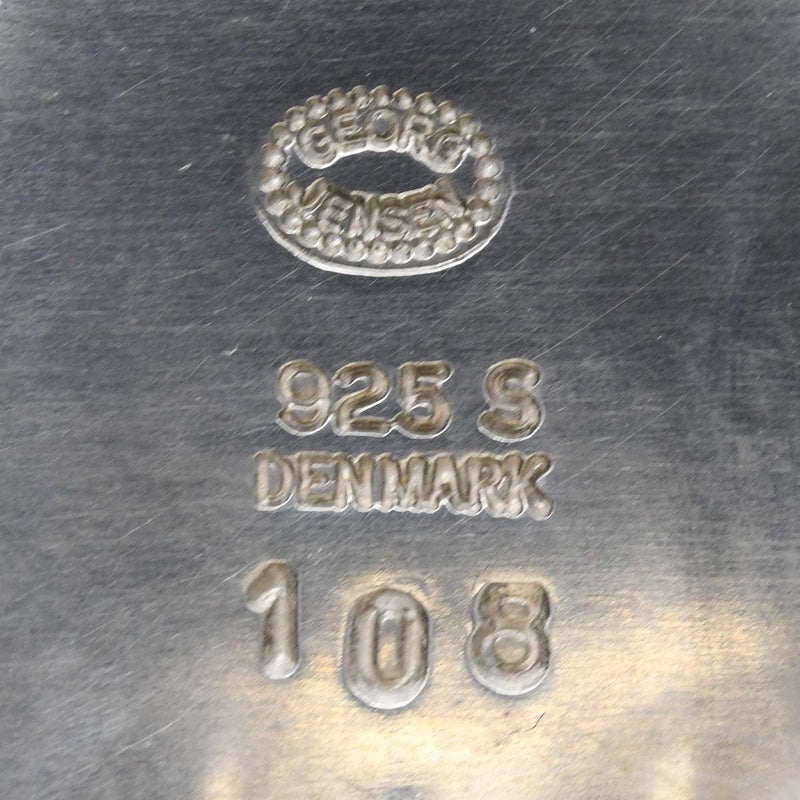 GEORG JENSEN ジョージジェンセン イヤリング アクセサリー 108 シルバー925 ムーンストーン 総重量：約8.7g ko220