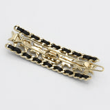 CHANEL シャネル B23C バレッタ ココマーク ラインストーン ヘアクリップ ヘアアクセ アクセサリー 服飾小物 箱有 23k562-2