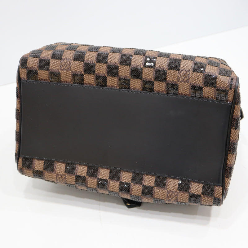 LOUIS VUITTON ルイヴィトン N41262 スピーディ30 ダミエ スパンコール ノワール 2013 プレフォールコレクション H20810