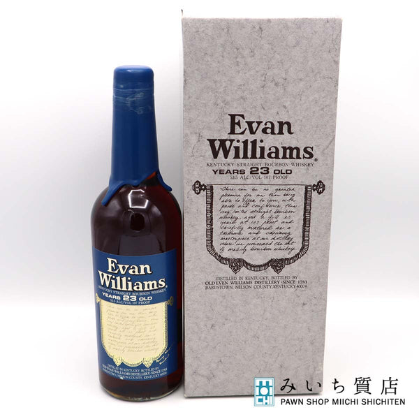 お酒 未開栓 ウイスキー エヴァンウィリアムス 23年 750ml 53.5％ Evan Williams 23k222-2