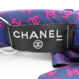 未使用 CHANEL シャネル カチューシャ AA9409 ピンク ネイビー ヘアアクセサリー レディース 25k289-2