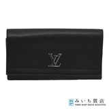 LOUIS VUITTON LV ルイヴィトン 長財布 M62329 ポルトフォイユ ロックミー2 ブラック 19K395-1
