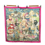 HERMES エルメス スカーフ カレ90 FAIRYTALES おとぎ話 シルク マルチカラー H13051