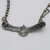 SAAD サード ネックレス イーグル シルバー 925 88.7g アクセサリー 21k572-1