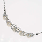 MIKIMOTO ミキモト ネックレス パール SIL シルバー 4.2g レディース ジュエリー ok1098