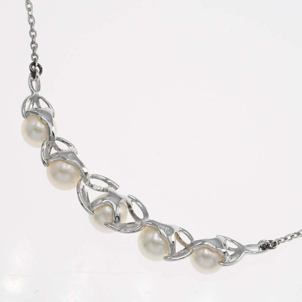 MIKIMOTO ミキモト ネックレス パール SIL シルバー 4.2g レディース ジュエリー ok1098