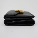 FENDI フェンディ 三つ折り財布 ロゴ ブラック レディース 財布 ok949