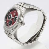 稼働 腕時計 SEIKO セイコー CREDOR クレドール パシフィーク AT 4S77-0A20 クロノグラフ 赤文字盤 箱劣化 保証書・取説 ok1664