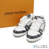 LOUIS VUITTON ルイヴィトン LV スニーカー トレイナーライン MS0235 サイズ8 約28cm 箱袋 26k697-1