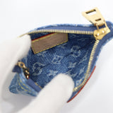 LOUIS VUITTON LV ルイヴィトン M82961 カードキーケース ポシェットクレ デニム M2807