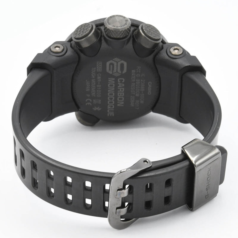 稼働 腕時計 CASIO カシオ G-SHOCK 5588 GWR-B1000 MASTER OF G タフソーラー 黒色文字盤 箱・取説有 24s1150-1