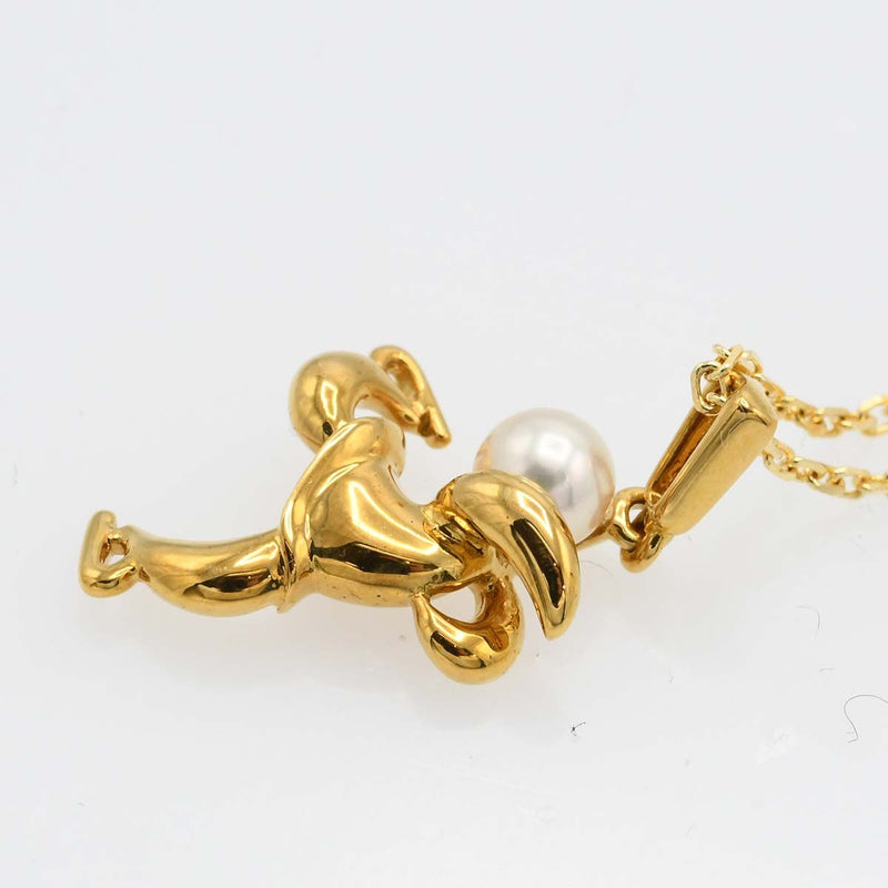 MIKIMOTO ミキモト パールネックレス K18 長野五輪1998 アイススケート