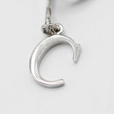 Christian Dior ディオール ブレスレット ブレス リボン CDロゴ シルバーカラー アクセサリー レディース M1688