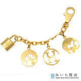 HERMES エルメス チャーム アミュレット4 ゴールドカラー バッグチャーム アクセサリー H24276