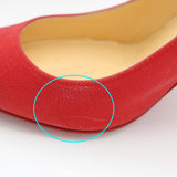 Christian Louboutin クリスチャン ルブタン ヒール パンプス 靴 37サイズ KATE85 レッド ラメ 箱有 H20791