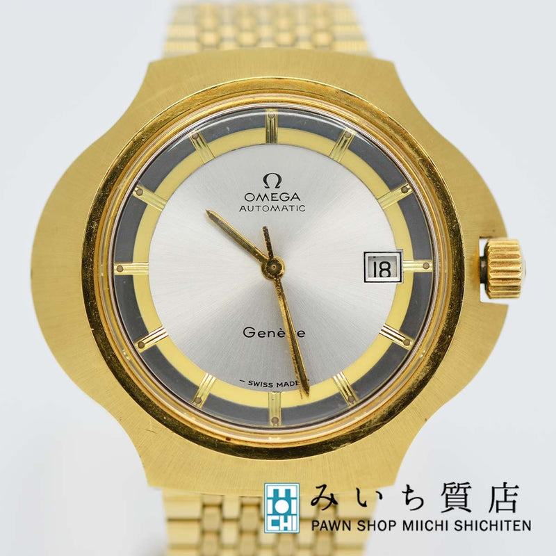 腕時計 稼働 オメガ OMEGA スティングレイ コブラ 166.121 ゴールド色 ジュネーブ Geneve 自動巻き H9508