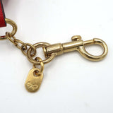 ANYA HINDMARCH アニヤハインドマーチ バッグチャーム ヘビ レッド ストラップ 箱クロス H23664