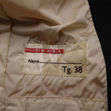 PRADA プラダ ジャケット サイズ38 ゴアテックス アウター ブラック レディース 服 M4240
