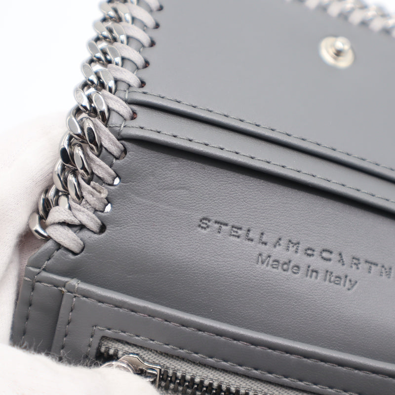 STELLA McCARTNEY ステラマッカートニー 財布 二つ折り ファラベラ グレー レディース 小物 H20818