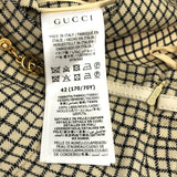 GUCCI グッチ スカート 652132 サイズ42 チェック柄 プリーツ レディース J516