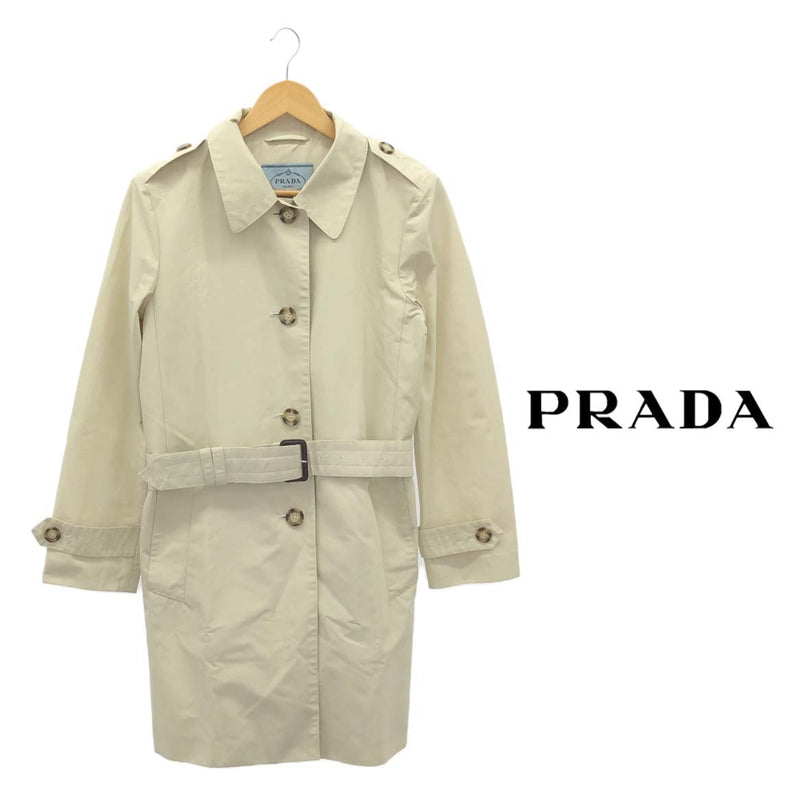 PRADA プラダ トレンチコート サイズ40 約9号 服 アウター レディース H20242