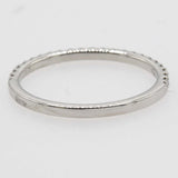 仕上げ済 STAR JEWELRY スタージュエリー リング ダイヤ 8号 pt950 D0.15 約1.5g ジュエリー ◆ 30k54-357
