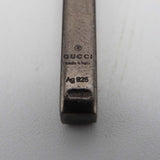 GUCCI グッチ クロスペンダントネックレス ディアマンテ 十字架 SV925 19.2g 箱袋 26k987-35