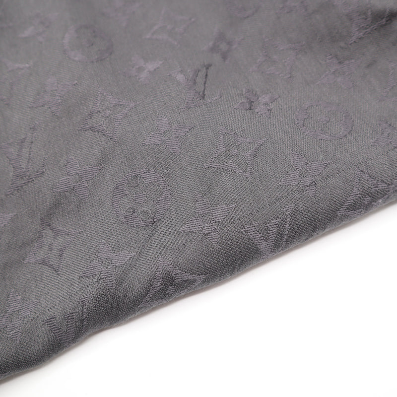 LOUIS VUITTON LV ルイヴィトン ストール マフラー グレー系 レディース 服飾小物 H19957