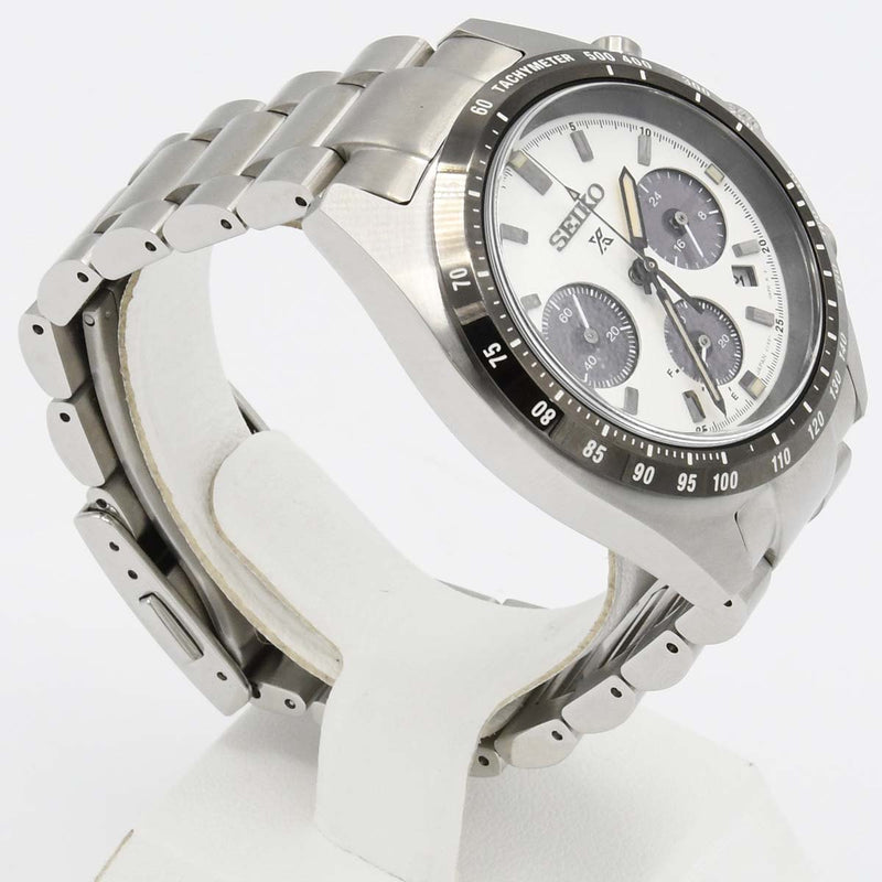 腕時計 稼働 SEIKO セイコー プロスペックス SBDL085 クォーツ 白色文字盤 箱有 23k411-1