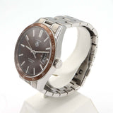 稼働 腕時計 TAG HEUER タグホイヤー カレラ キャリバー5 WV211N-0 ブラウン系 自動巻き 箱 コマ 説明書 H21912