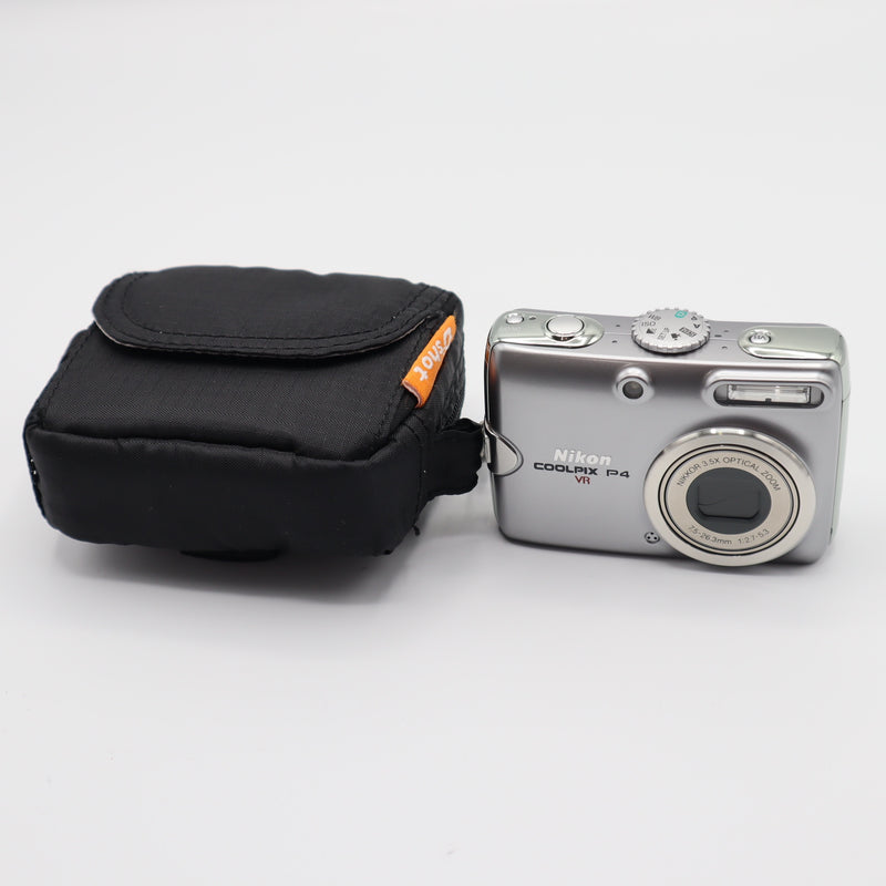 Nikon ニコン コンパクトデジタルカメラ COOLPIX P4 VR 7.5-26.3mm 1:2.7-5.3 デジカメ 動作確認済 H16552