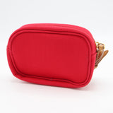 miumiu ミュウミュウ ポーチ 小物入れ 化粧ポーチ レッド 赤色 H21179