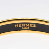 HERMES エルメス バングル エマイユPM 七宝焼き 18.2g ゴールドカラー アクセサリー 箱有 H22105