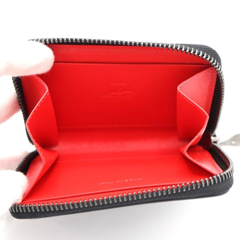 Christian Louboutin クリスチャン ルブタン コインケース スタッズ ブラック 服飾小物 H20285