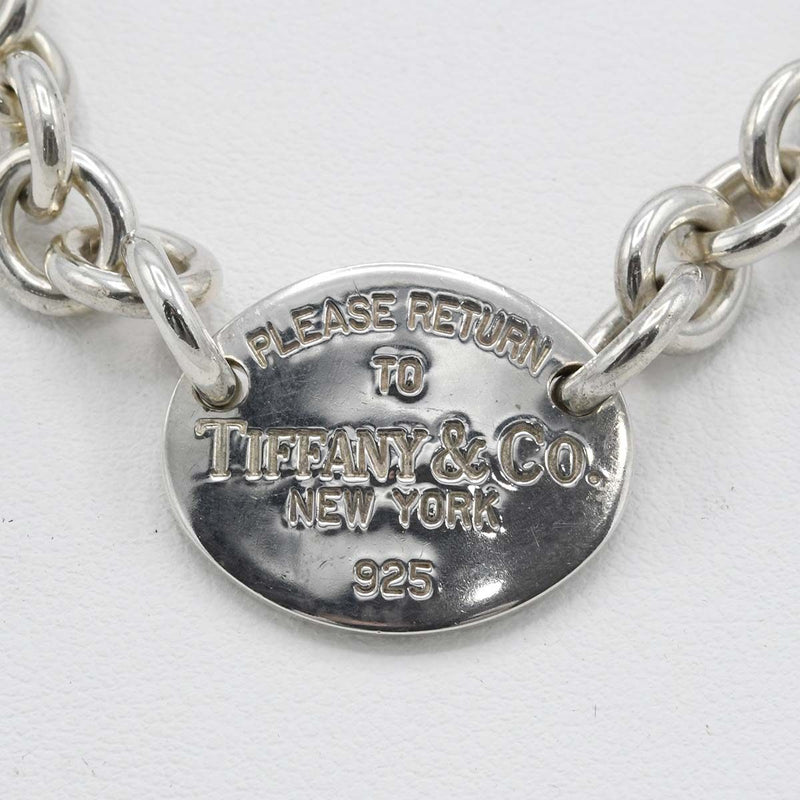 TIFFANY&Co. ティファニー ブレスレット リターントゥオーバル タグ シルバー925 26.5g M4056