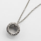 BVLGARI ブルガリ ネックレス ビー・ゼロワン 925 セーブザチルドレン 約9.8g アクセサリー 箱 保 H21144