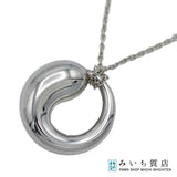 TIFFANY＆Co. ティファニー ネックレス エターナルサークル シルバー 925 約8g アクセサリー 箱袋 M3912