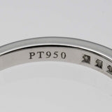仕上げ済 TIFFANY&Co. ティファニー リング ハーフエタニティ pt950 D 約2.8g ジュエリー J111-1