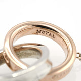 TIFFANY&Co. ティファニー ネックレス インターロッキングサークル シルバー925 メタル 約5.2g H2046