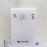 JIL SANDER NAVY ジルサンダー ネイビー トップス カットソー スウェット KKJNKM0004 白 Mサイズ 服 25k943-5
