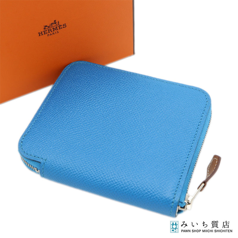 HERMES エルメス A刻印 TS 005 AU 財布 アザップコンパクトシルクイン