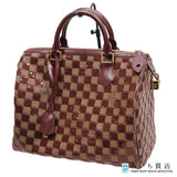 LOUIS VUITTON ルイヴィトン N41263 スピーディ30 ダミエ スパンコール ルージュ 2013 プレフォールコレクション 25k803-2
