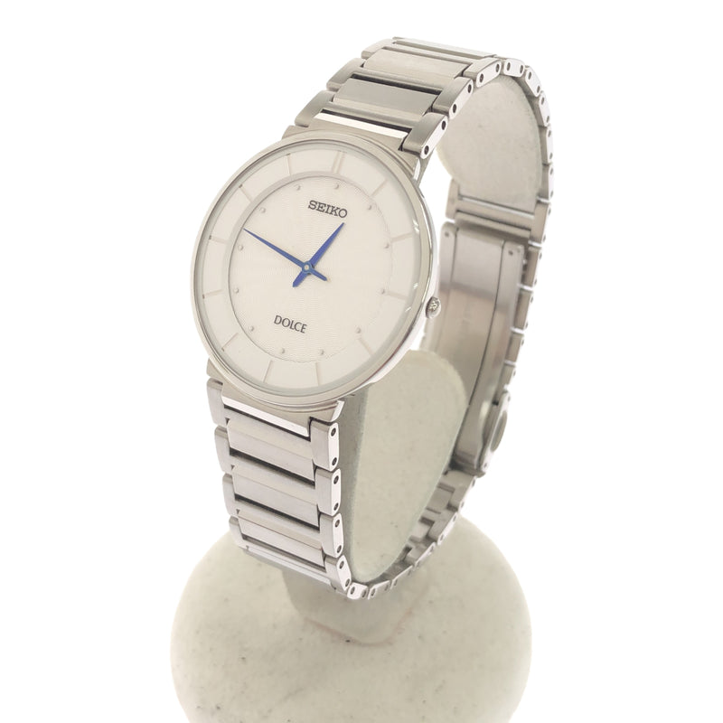 稼働 腕時計 SEIKO セイコー DOLCE ドルチェ 4J40-0AC0 クォーツ 白色
