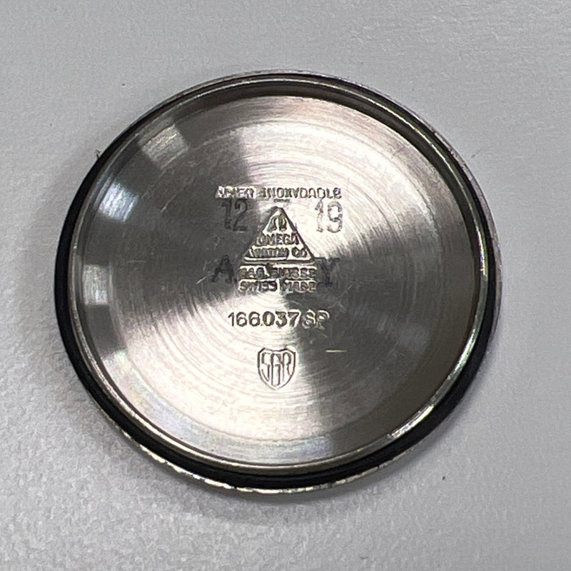 稼働 腕時計 OMEGA オメガ Seamaster シーマスター cal.565 166.037 デイト 自動巻き シルバー色文字盤 21k575-1